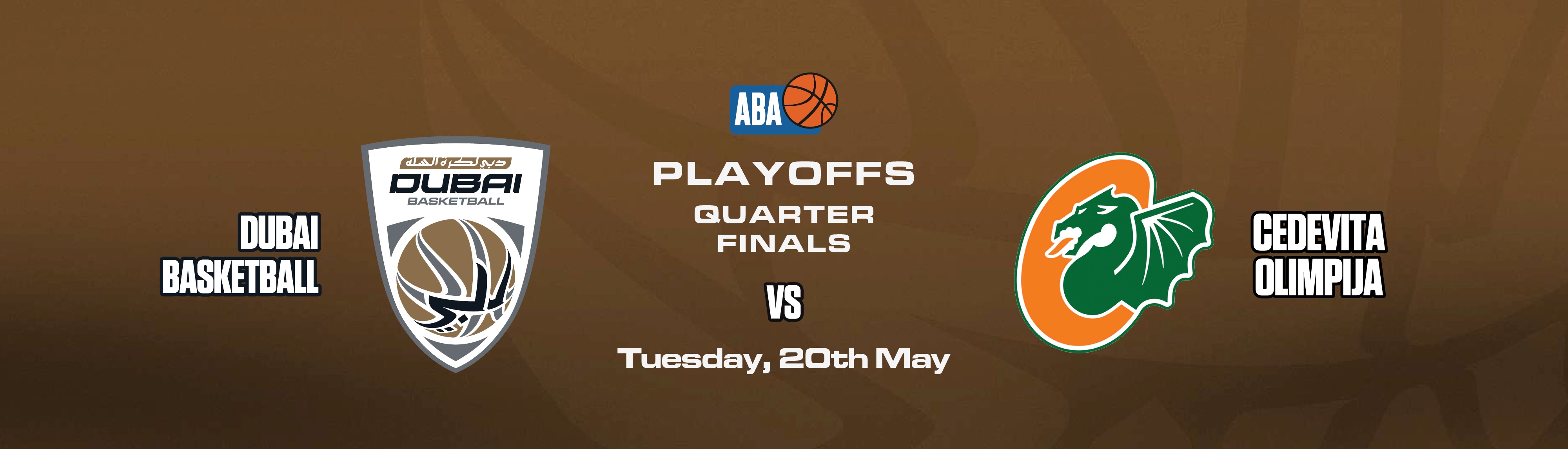 DUBAI BASKETBALL VS CEDEVITA OLIMPIJA - PLAYOFFS - ROUND THREE