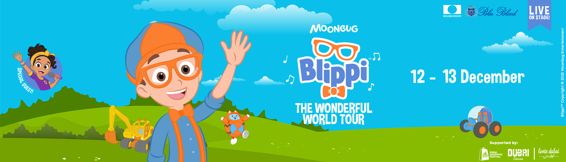BLIPPI - THE WONDERFUL WORLD TOUR